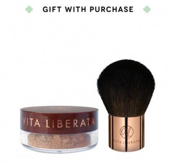 Vita Liberata Trystal™ Minerals Self-Tanning Bronzing Minerals and Kabuki Brush Duo With Purchase