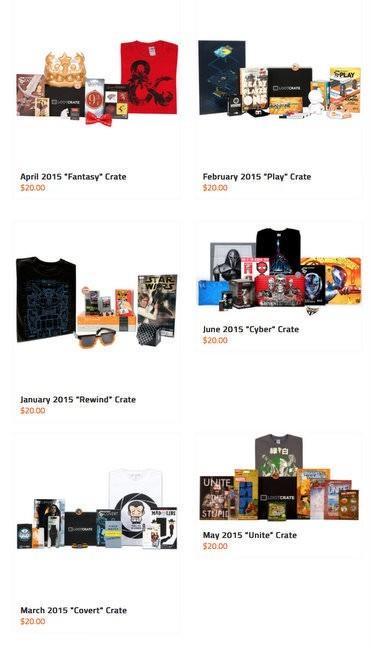 Loot Crate Past Crate Sale!