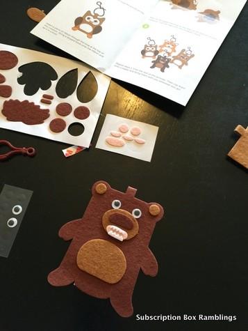 Kiwi Crate September 2015 Subscription Box Review - "Woodland Creatures"
