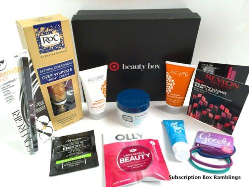 Target Beauty Box October 2015 Subscription Box Review