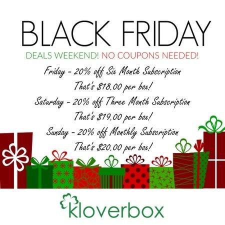 Klovebox Black Friday Sale!