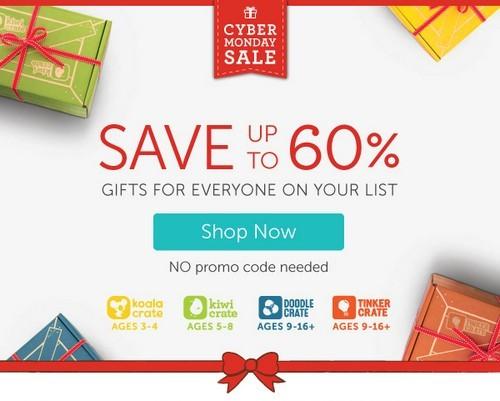Kiwi Crate Black Friday / Cyber Monday Sale + Free Boxes - Last Call!