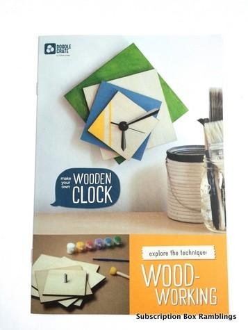 Doodle Crate October 2015 Subscription Box Review - "Wood-Working" + 50% Off Coupon Code