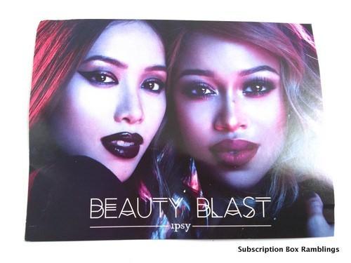 ipsy November 2015 Subscription Review - "Beauty Blast"