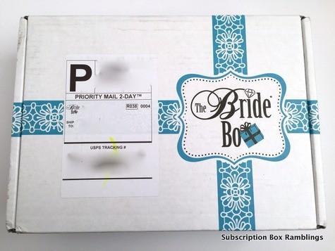 The Bride Box November 2015 Subscription Box Review