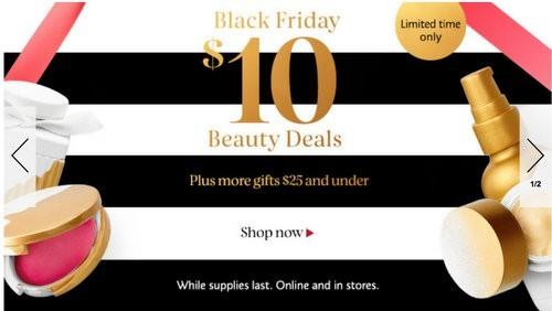 Sephora $10 Black Friday Deals - Now Available!