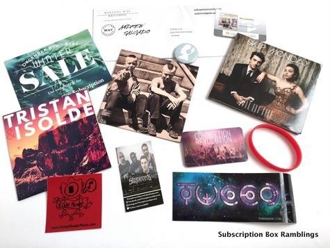 The Music Box Review December 2015 Subscription Box Review