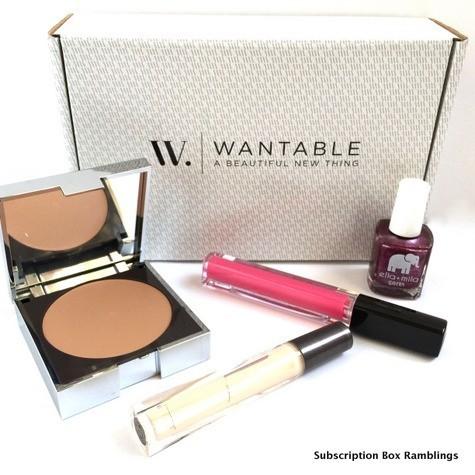 Wantable Makeup December 2015 Subscription Box Review