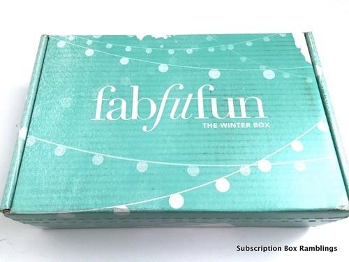 FabFitFun Winter 2015 Subscription Box Review + Coupon Code