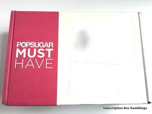 POPSUGAR Must Have Box December 2015 Subscription Box Review