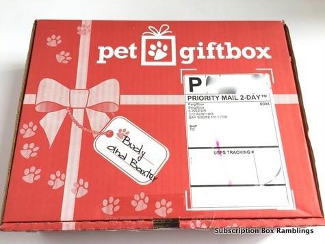 PetGiftBox December 2015 Subscription Box Review + Coupon Code!