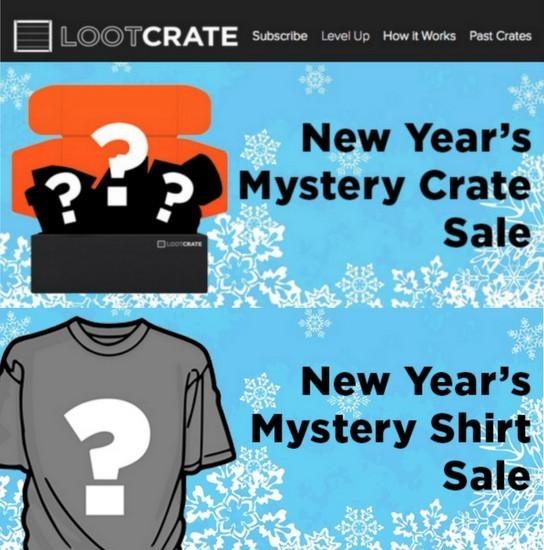 Loot Crate Mystery Crate Sale