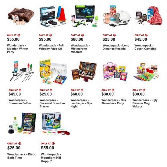 Target Wonderpacks - On Sale NOW!