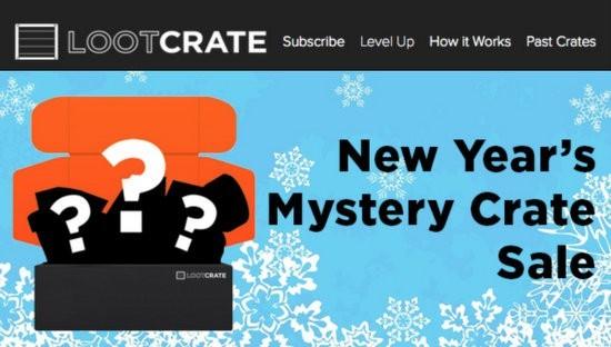 Loot Crate Mystery Crate!