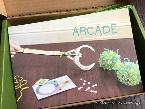 Kiwi Crate December 2015 Subscription Box Review - "Arcade"