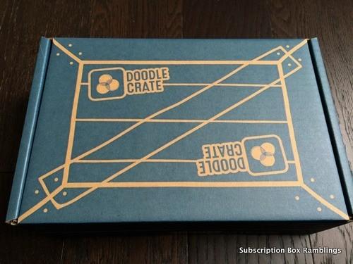 Doodle Crate December 2015 Subscription Box Review - "Screen Printing" + 50% Off Coupon Code