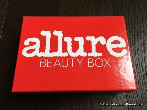 Allure Beauty Box January 2016 Subscription Box Review