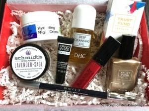 Read more about the article Allure Beauty Box Review – January 2016