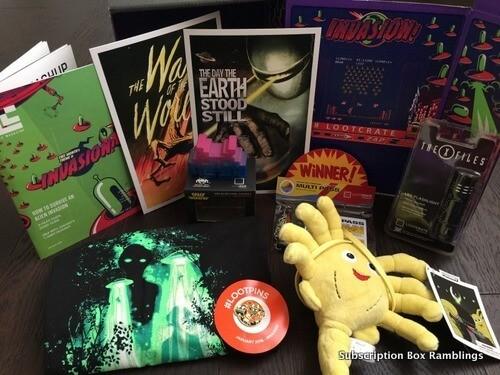 Loot Crate January 2016 Subscription Box Review + Coupon Code