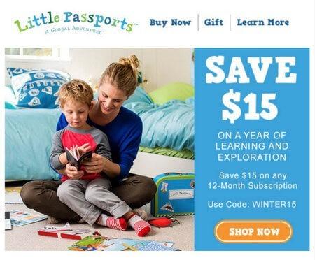 Little Passports - Save $15 Off An Annual Subscription