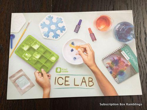 Kiwi Crate January 2016 Subscription Box Review - "Ice Labs"