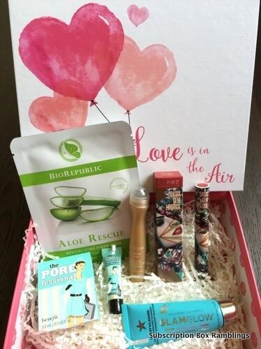 GLOSSYBOX February 2016 Subscription Box Review + Coupon Code