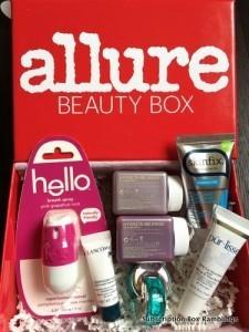 Read more about the article Allure Beauty Box Review – February 2016