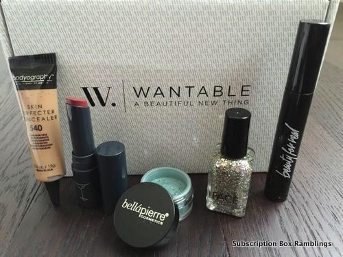 Wantable Makeup February 2016 Subscription Box Review