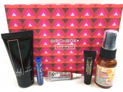 Birchbox February 2016 “Date Night” Featured Box Review + Coupon Codes