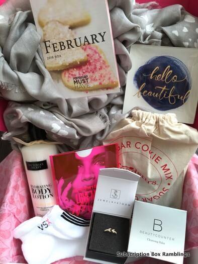 POPSUGAR Must Have Box February 2016 Subscription Box Review + Coupon Code