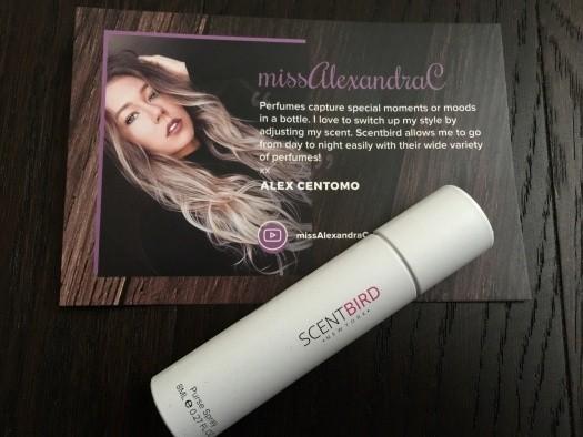Scentbird February 2016 Subscription Box Review