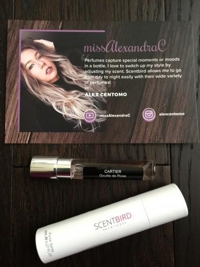 Scentbird February 2016 Subscription Box Review