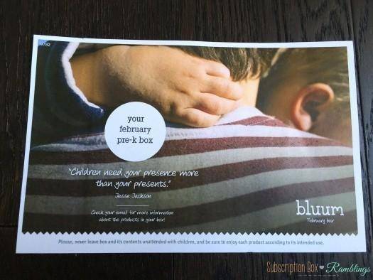 bluum February 2016 Subscription Box Review + Coupon Code