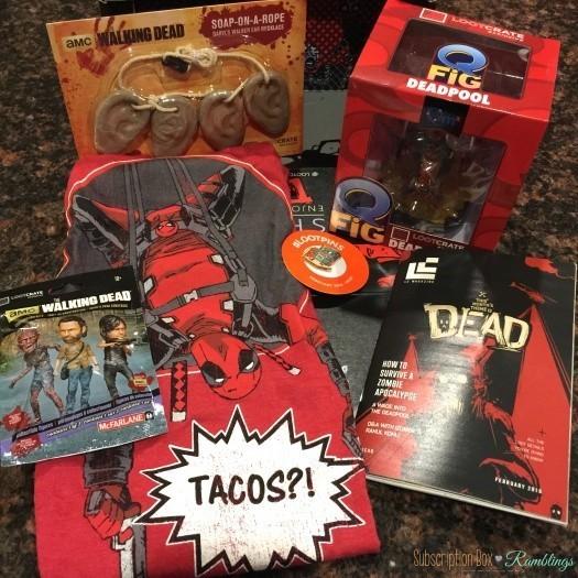 Loot Crate February 2016 Subscription Box Review + Coupon Code