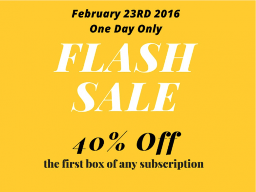 Bramble Box 40% Off Flash Sale!