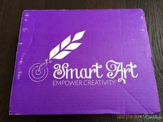 Smart Art Box February 2016 Subscription Box Review