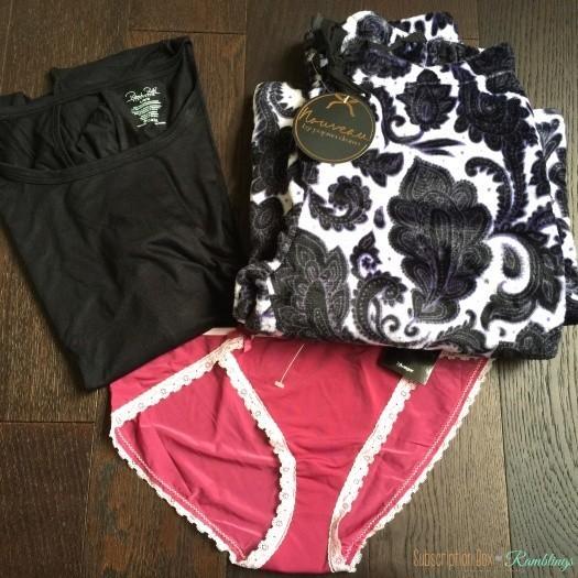 Wantable Intimates March 2016 Subscription Box Review