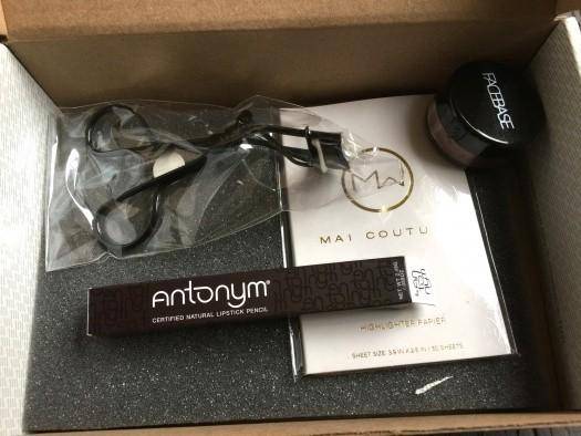 Wantable Makeup March 2016 Subscription Box Review