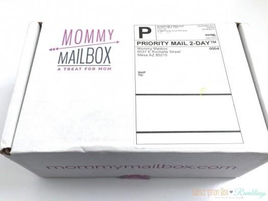 Mommy Mailbox March 2016 Subscription Box Review