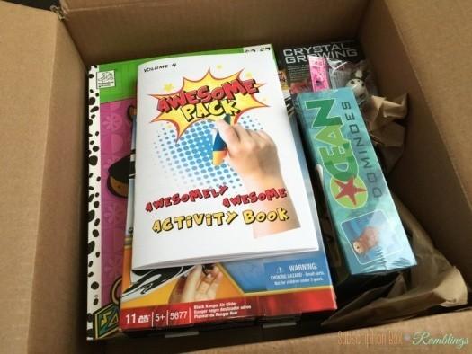 Awesome Pack March 2016 Subscription Box Review