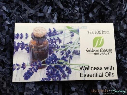 ZEN Box February 2016 Subscription Box Review + Coupon Code