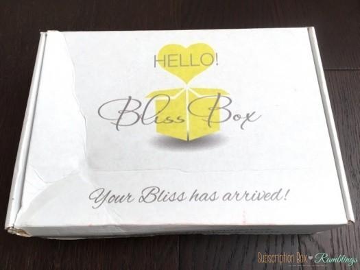 Hello! Bliss Box March 2016 Subscription Box Review