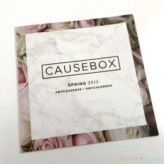 CAUSEBOX by Sevenly Spring 2016 Subscription Box Review