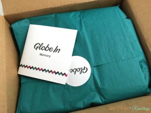 GlobeIn March 2016 Subscription Box Review - "Memory" + Coupon Code