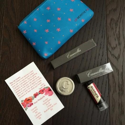 Lip Monthly January 2016 Subscription Box Review + Coupon Code