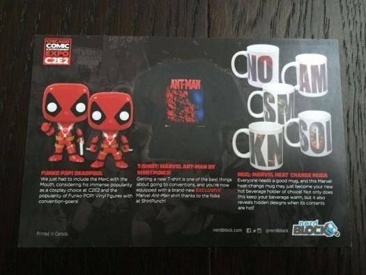 Nerd Block C2E2 Limited Edition Box Review