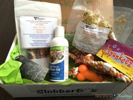 SlobberBox March 2016 Subscription Box Review + Coupon Code