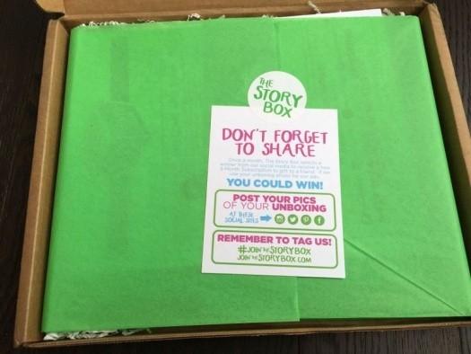 The Story Box March 2016 Subscription Box Review