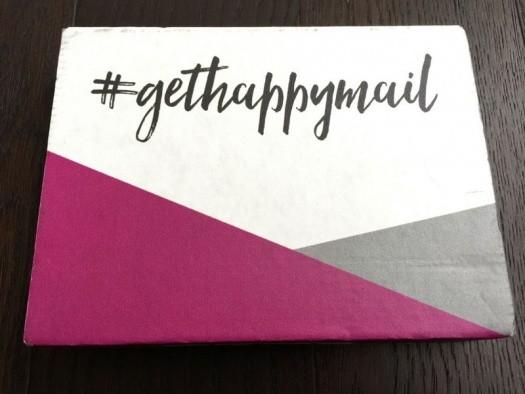Get Happy Mail Subscription Box Review