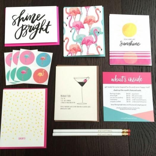 Get Happy Mail Subscription Box Review